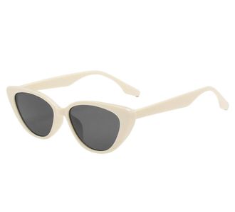 Generic Vacation Sunglasses Men Women Driving Sports Commuting Sun Glasses(Beige)