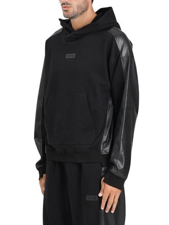Versace Jeans Couture Cotton Hoodie - Black