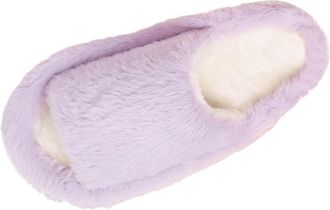 Generic Womens Winter Insulation Closed Toe Flat Bottom Soft Slippers for Ladies Fashion Comfort Comfortable Women Black Slip Shoes Mens Size 9 Mens Fur Lined