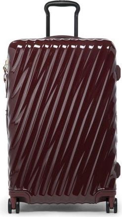 Tumi 19 Degree Medium Expandable Checked Hardside Spinner Suitcase in Wine at Nordstrom Rack