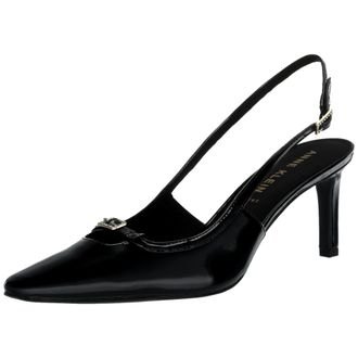 Anne Klein Roxy Black Patent ROXY01F9-004 Womens