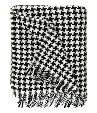 Schubiger M&ouml;bel Plaid Crush Schwarz 140x180 cm Von Sportalm