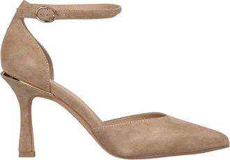 Alma En Pena Special Heel Pump - Dames - Pumps - Beige - 37 EU - Leer - Schoenen