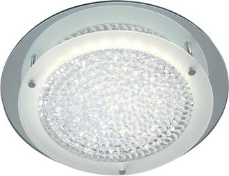 Mantra Mantra Plaf&oacute;n Led Crystal Mirror Cromo Redondo 18w 4000k 36cm