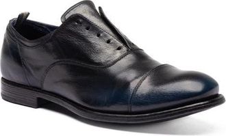Officine Creative Chronicle 122 Leather Oxford in Blue at Nordstrom, Size 46