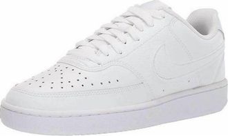 Nike Womens Court Vision Low Sneakers In White