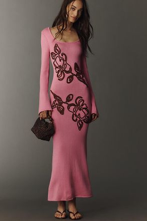 The Wolf Gang Keiko Long-Sleeve Maxi Dress