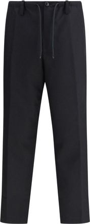 Dries Van Noten Black Wool Pant