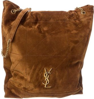 Saint Laurent Jamie 4.3 Pochon Suede Shoulder Bag