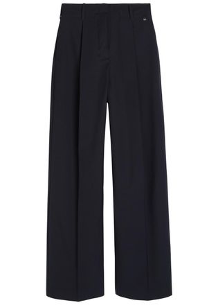 Herno Straight-leg Stretch-woven Trousers - Blue - 44 (UK12 / M)