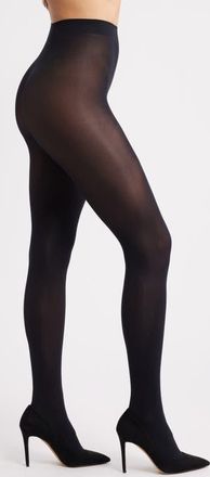 High Heel Jungle Sculpt 2-Pack Opaque 40-Denier Tights in Black at Nordstrom, Size Medium