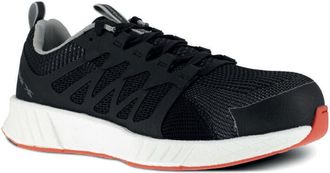 Reebok Zapato De Seguridad Fusion Flexweave Work S1 P46 Negro/blanco/naranja Reebok