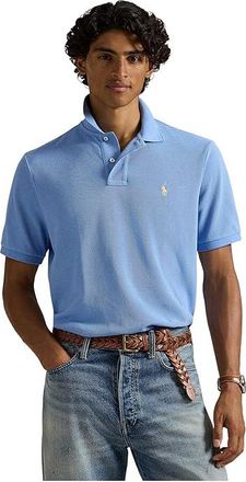 Polo Ralph Lauren Classic Fit Mesh Polo Shirt Mens Clothing Bristol Blue : 2XL, Cotton/Mesh