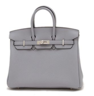 Hermès Hermès Grey/Gold Hardware Birkin 25