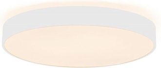 Trade Shop Trade Shop Traesio - Trade Shop - Plafoniera Rotonda Led 95w Cct 3000k 4000k Lampada 80cm Luz Rotonda Camera 230v - Blanco