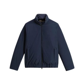 Woolrich Cloud Lewis Bomber Jack - Heren - Zomerjassen - Blauw - 2XL - Jassen