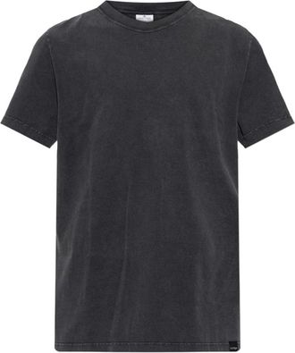 Courr&egrave;ges AC Stonewashed T-shirt - Heren - T-shirts - Zwart - L - Katoen - Tops