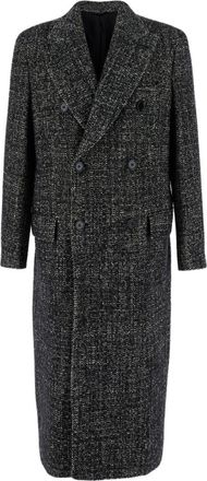 Dolce & Gabbana Dark Grey Long Coat