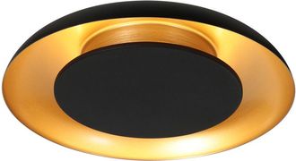 Steinhauer Steinhauer - Plaf&oacute;n - Golden Veil - Negro - Metal - &Oslash; 40cm - Led