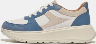 FitFlop Womens Fit Flop F-Mode Flatform Trainers in Blue