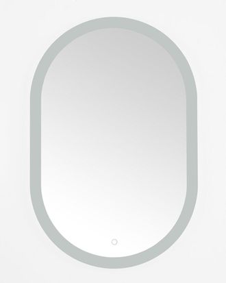Safavieh Wes Led Mirror With Dimmable Touch Switch