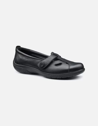 Hotter Womens Nirvana Womens T-Bar Casual Shoes - Black - Size: 5.5