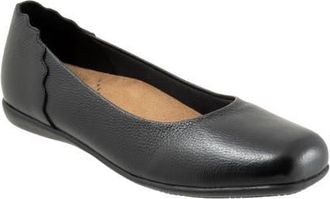 Trotters Sunny Flat in Black at Nordstrom, Size 10.5