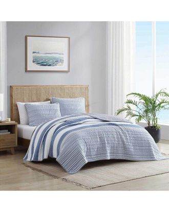 Nautica Fairwater Reversible Cotton Quilt Set