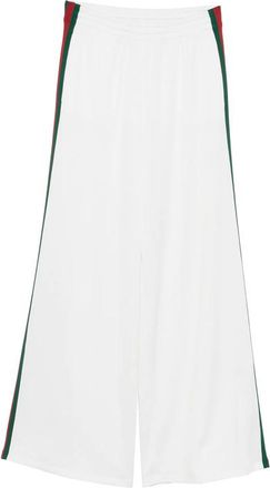 Gucci Web-stripe Wide-leg Track Pants