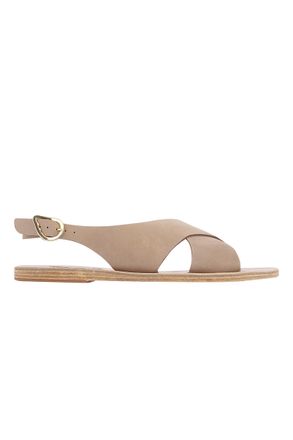 Ancient Greek Sandals Womens Maria Nubuck Sandals In Canapa