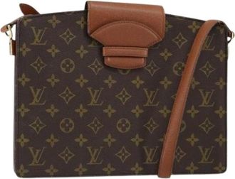 Louis Vuitton Pre-owned Cross Body Bags, female, Brown, Size: ONE SIZE Pre-owned Cross Body Bag