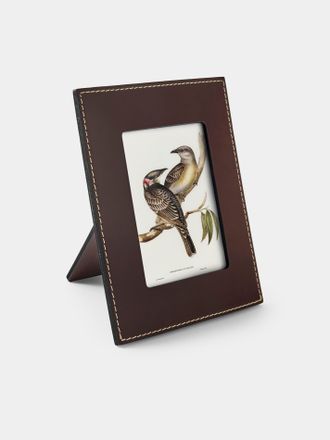 Oscar Maschera Punti Leather Photo Frame (4x6)