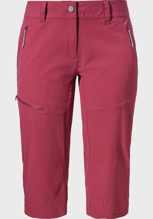 Sch&ouml;ffel 3/4-Hose SCH&Ouml;FFEL Pants Caracas2, Damen, Gr. 34, Normalgr&ouml;ssen, rot (3750, rot), Oberstoff: 89% Nylon, 11% Elasthan, Hosen 3/4-Hose