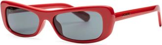 Jacquemus Ladies Black Rectangular Sunglasses JAC/55?2
