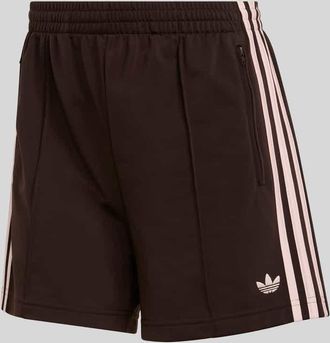 adidas Originals Relaxed Fit Trainingsshorts Modell FIREBIRD CLASSIC in Schoko, Gr&ouml;&szlig;e XS