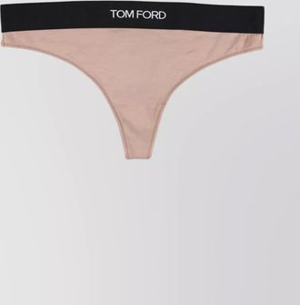 Tom Ford logo waist thong