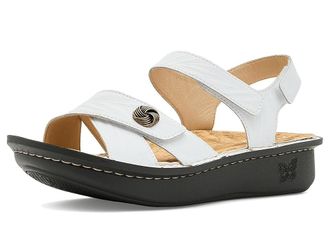 Alegria Kelsi Womens Sandals Fondly White : EU 42 (US Womens 11.5-12) Regular, Leather