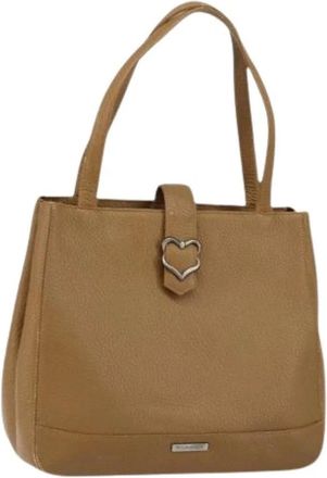 Saint Laurent Pre-owned Shoulder Bags, female, Brown, Size: ONE SIZE Pre-owned Vintage Shoulder Bag