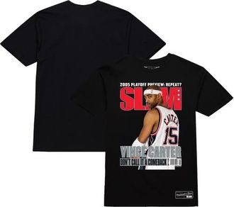 Mitchell & Ness Unisex Mitchell & Ness Vince Carter Black New Jersey Nets Dont Call It A Comeback SLAM Cover T-Shirt at Nordstrom, Size Medium