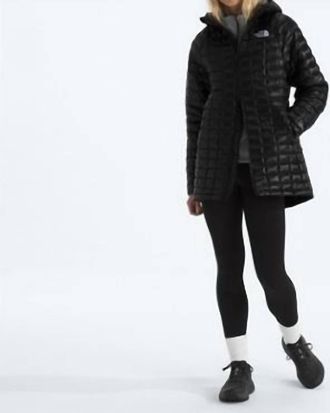 The North Face Thermoball Hd Parka Jacket In Black