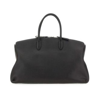 Borsalino Leren Shopper - Dames - Tassen - Zwart - Maat: ONE Size Katoen