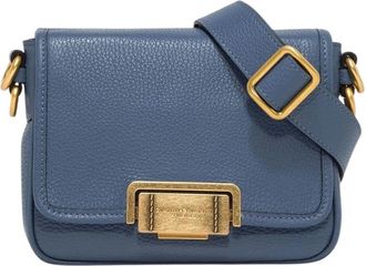 Gianni Chiarini Alyssa Crossbody Bag - Dames - Schoudertassen - Blauw - ONE Size - Leer - Tassen