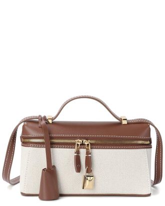 Tiffany & Fred Canvas & Leather Crossbody