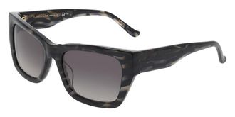 DKNY DO519S 050 Womens Sunglasses Grey Size 55