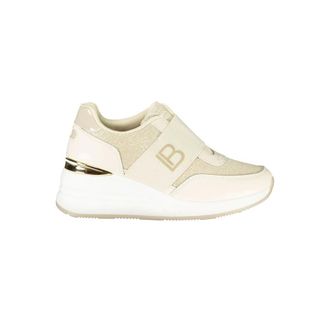 Laura Biagiotti Beige Women Sneaker with Platform