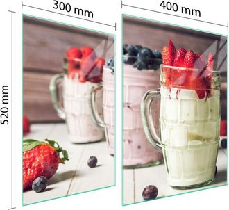 OEM Placa Protectora De Vidrio Para Estufa 70x52 Postre