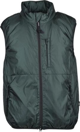 Aspesi Jassen, Heren, Groen, S, Nylon, Smanicato Nylon Vest