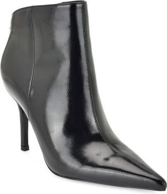 Nine West Gesabel Ankle Bootie in Black at Nordstrom, Size 8.5
