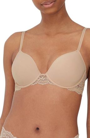 Skarlett Blue Goddess Multiway Underwire T-Shirt Bra in Cashmere at Nordstrom, Size 34Ddd