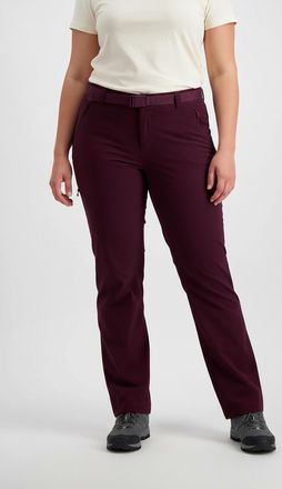 Maier Sports Outdoorhose MAIER SPORTS DA-HOSE LINING EL. LULAKA WINTER, Damen, Gr. 36, N-Gr, rich soil, Obermaterial: 90% Polyamid, 10% Elasthan, Hosen Outdoorhose